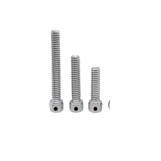 DIN912 304/316 Screw Fine Thread Side Hole Anti-Drop Screw with Safety Hole and Lead Seal