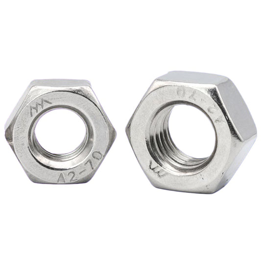 M5/M6/M8/M10 304 stainless steel anti-tooth nut hexagon anti-tooth nut outer hexagon screw cap for Furniture & Hardware Installation