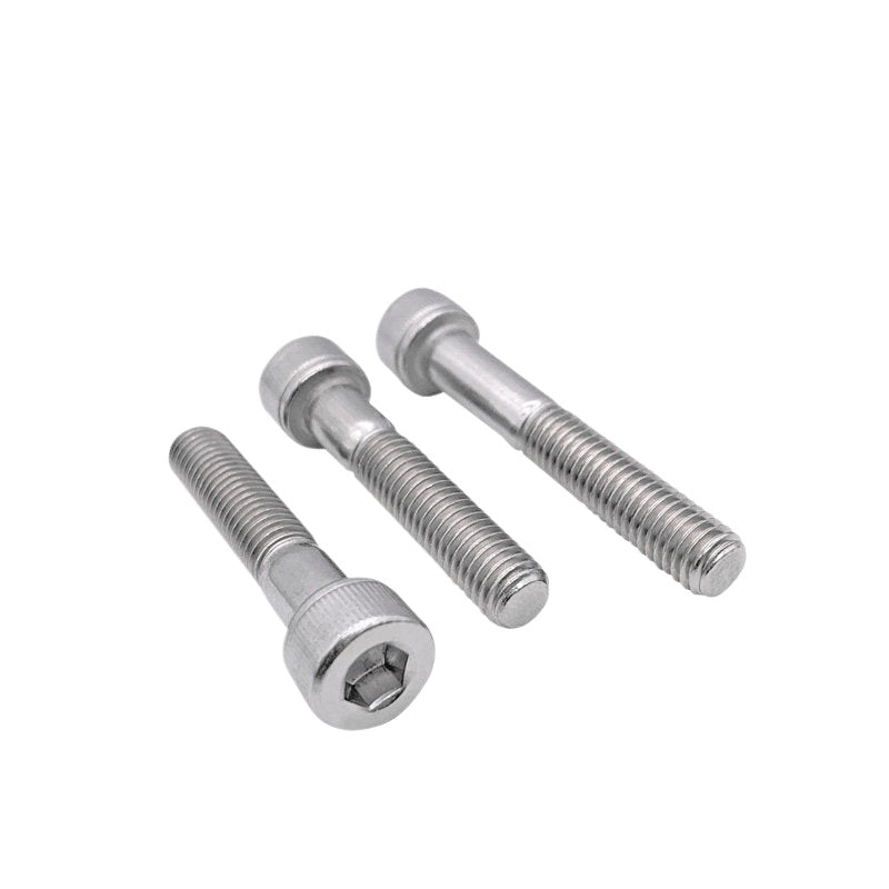 DIN912 M3-M20 304 Stainless Steel Extra Long Bolt | Hex Socket Cylindrical/Cup Head Extended Half Thread Screw