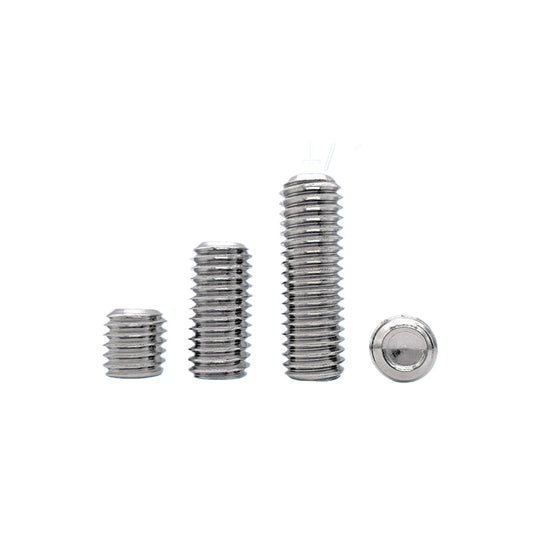 3/8-16 1/2-13 UNC Headless Set Screw 304 SS US Hex Recessed End Inch Fastener