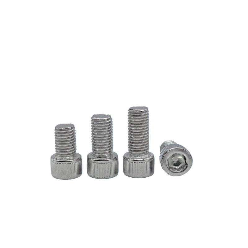 DIN912 M1.6-24  316 Stainless Steel Socket Head Screw Cylindrical Cup Head Knurled Extended Extra Long Machine Screw