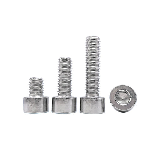 GB70.1 Screw M2.5-M5 304 Stainless Steel Non-Standard Screw Hex Socket Small Cylindrical Head Precision