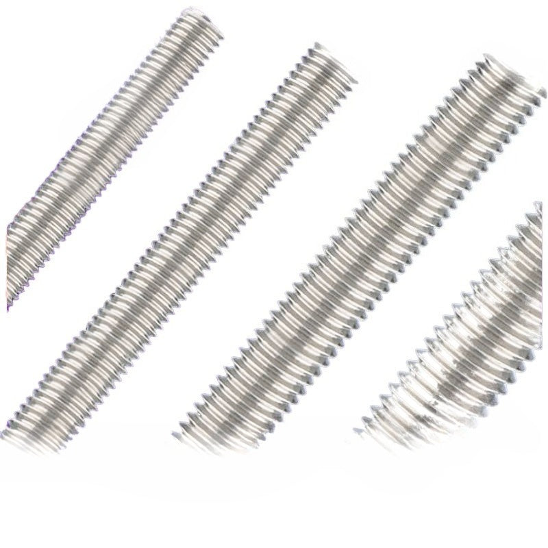 M4/M5/M6/M10 201 stainless steel screw rod full tooth screw rod full thread tooth strip for Industrial Construction & Hardware