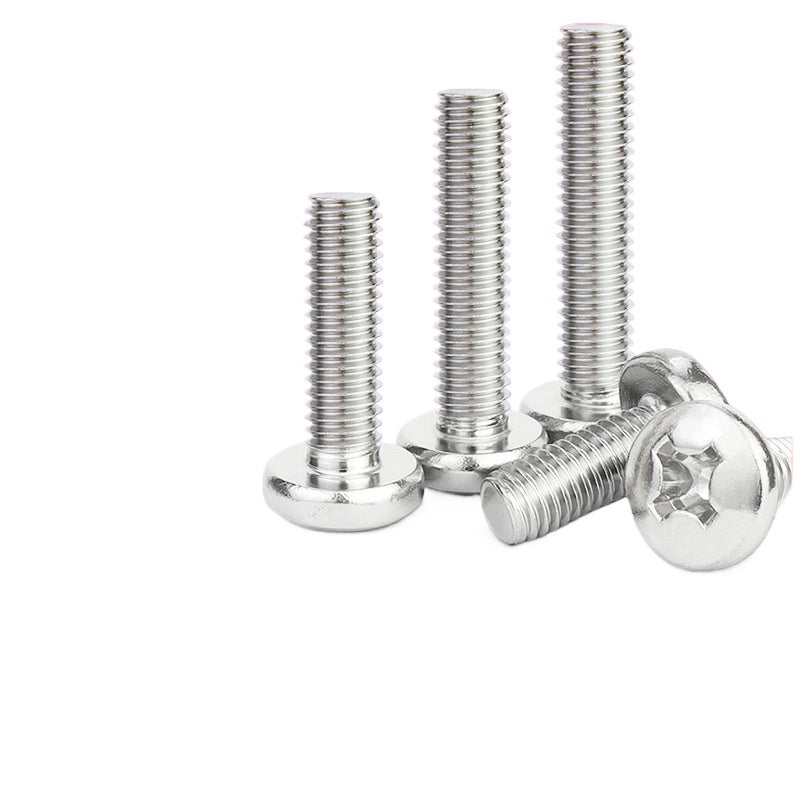 M1M2M2.6 304 stainless steel small round head Phillips non-standard screw small pan head machine screw semi round head bolt  for Electronic & Precision Equipment Assembly
