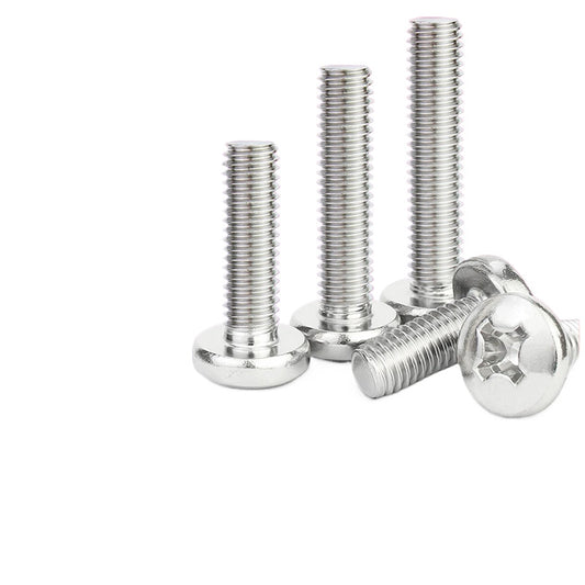 M1M2M2.6 304 stainless steel small round head Phillips non-standard screw small pan head machine screw semi round head bolt  for Electronic & Precision Equipment Assembly