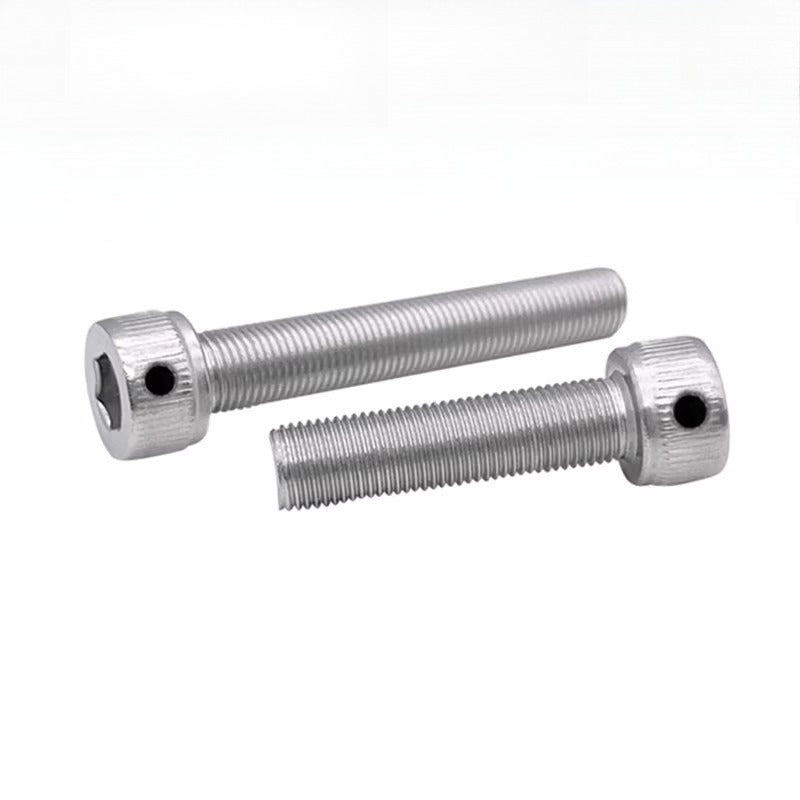 DIN912 304/316 Screw Fine Thread Side Hole Anti-Drop Screw with Safety Hole and Lead Seal
