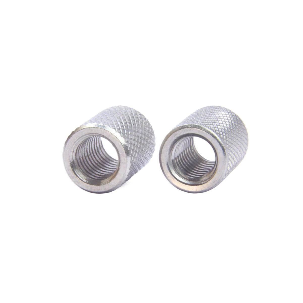 M3/M5/M10 304 Stainless Steel Knurled Long Nut – Hand Screw Extended Cylindrical Adjustment Cap for DIY & Equipment