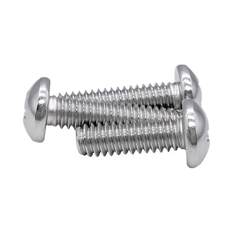 304/316 Stainless Steel Screw M2-M10 Phillips Pan Head Hollow Through-Hole Vacuum Exhaust Fastener