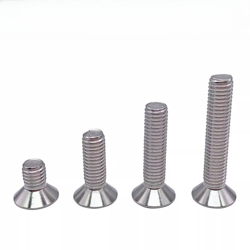DIN7991/GB70.3 Screw M1.6-M12 304 Stainless Steel Countersunk Head Hexagon Flat Cup Precision Micro Screw