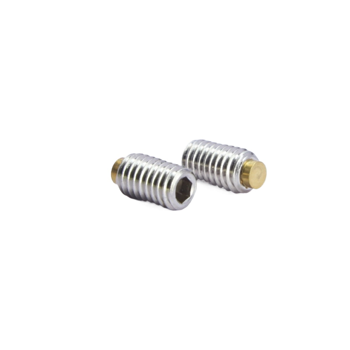 M5/M6/M10 304 stainless steel hexagonal copper head machine rice screw plunger buffer screw inlaid copper setting top wire for Machinery & Equipment