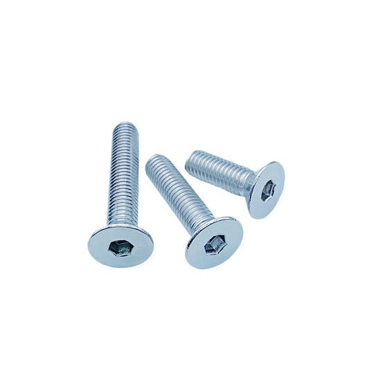 DIN7991/GB70.3 Screw M3-M16 10.9 Grade Blue-White Zinc Countersunk Head Allen Machine Screw