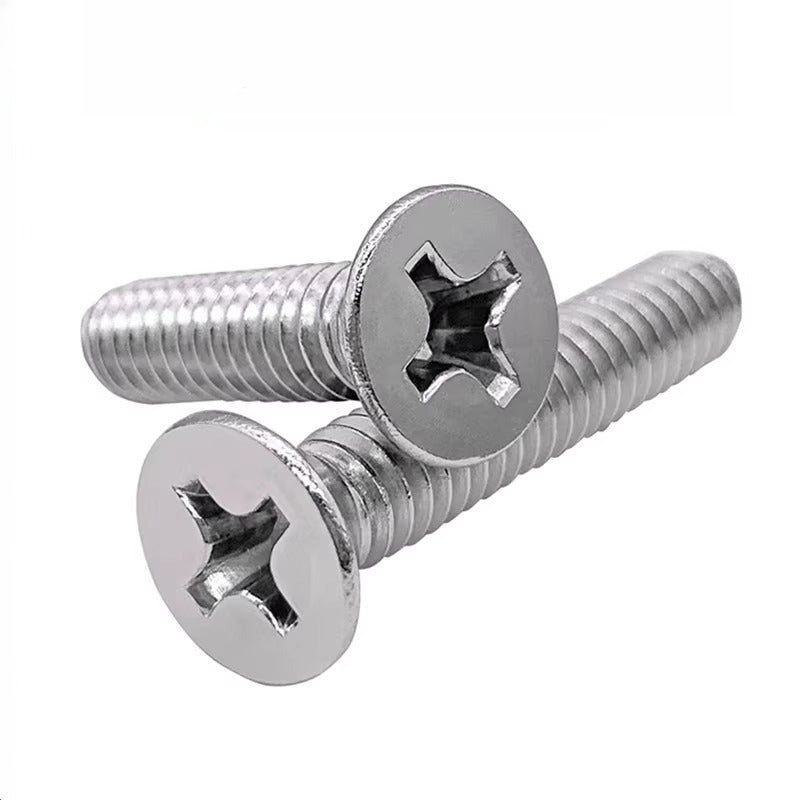 GB819 304/316 Stainless Steel Hollow Screw Countersunk Phillips Vacuum Through-Hole Exhaust Bolt