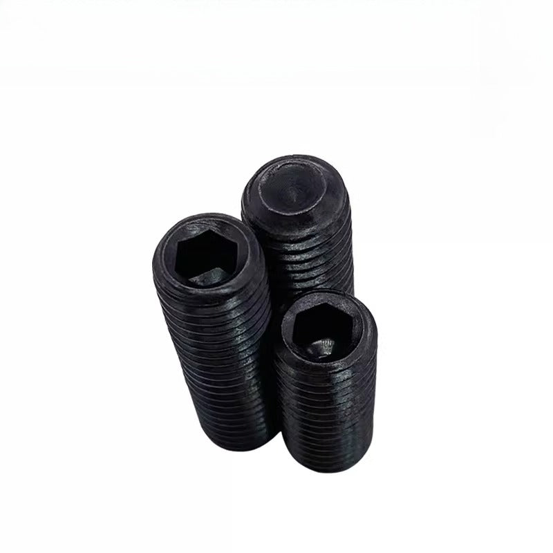 2 #-3/4UNC/UNF Grade 12.9 Screw Imperial Concave End Hex Headless Machine Rice Stop Screw