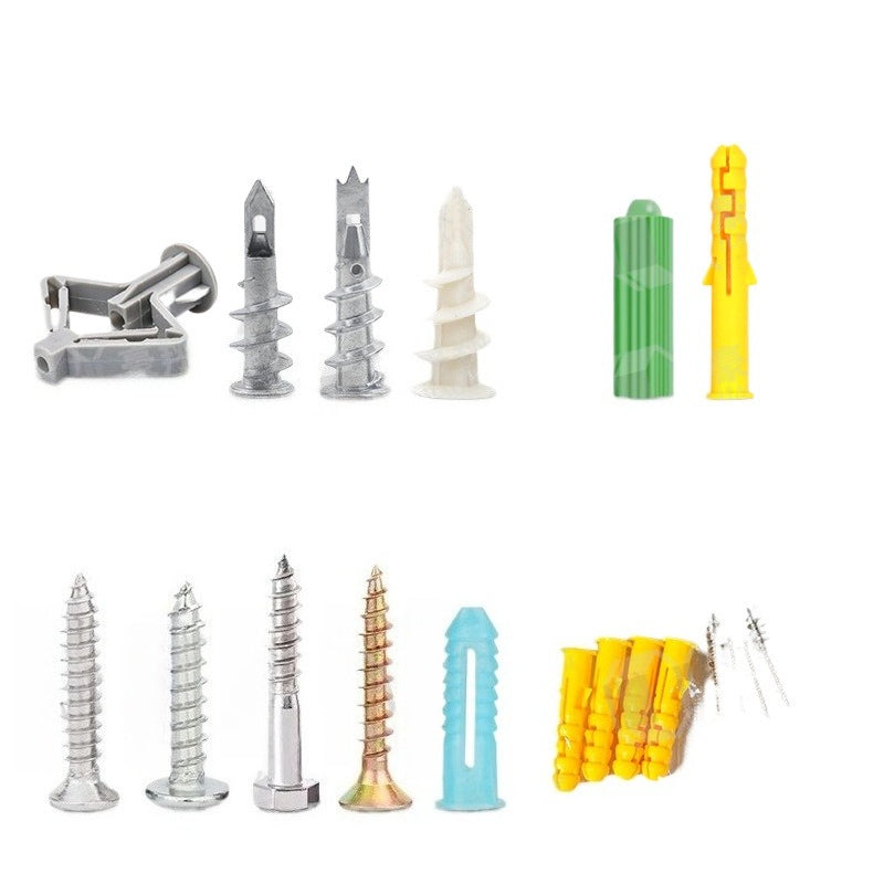 Customizable Screw Bag with Expansion Tube – Optional Specifications, On-Demand Accessory Combination for Home Renovation & DIY