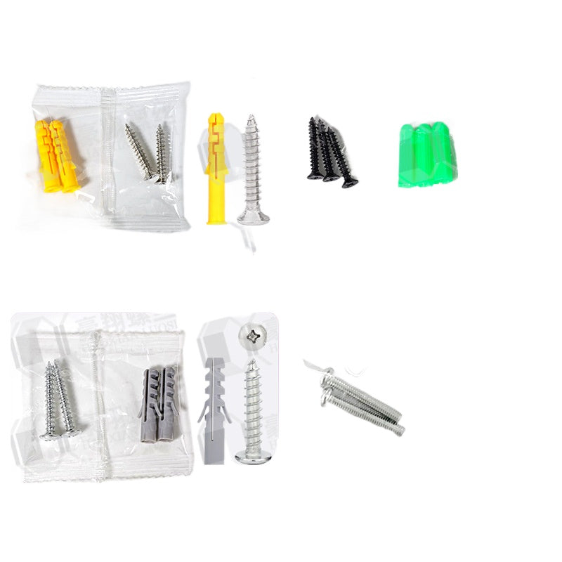 Customizable Screw Bag with Expansion Tube – Optional Specifications, On-Demand Accessory Combination for Home Renovation & DIY