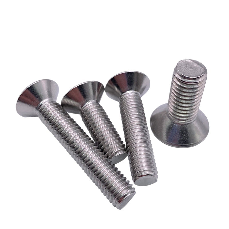 UNC/UNF 304/316 Imperial Machine Screw Stainless Steel Countersunk Flat Head Hex Socket Screw