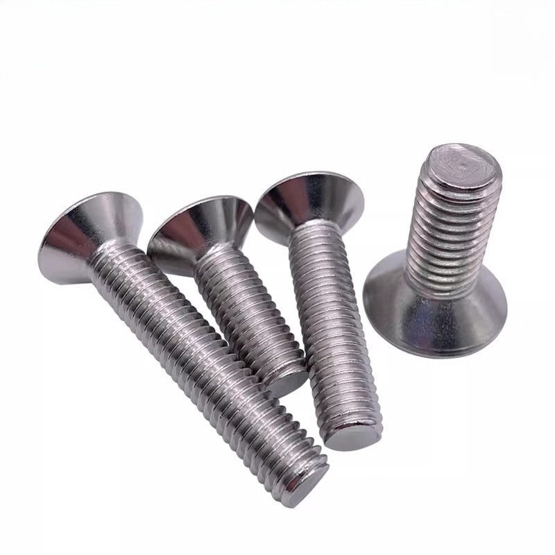 DIN7991/GB70.3 Screw M1.6-M12 304 Stainless Steel Countersunk Head Hexagon Flat Cup Precision Micro Screw