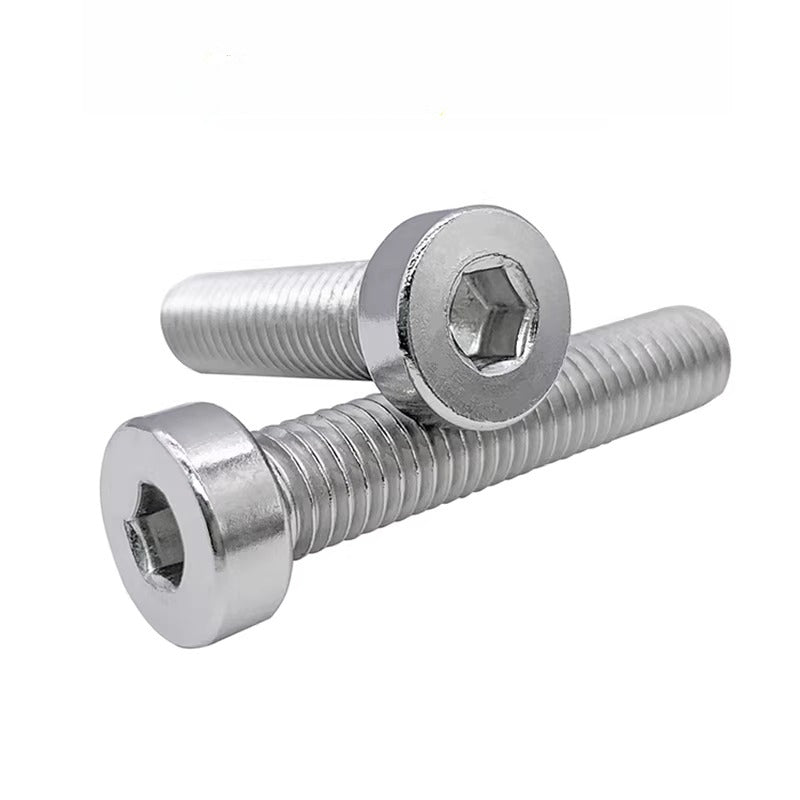 DIN7984 Socket Cap Screw 316 Stainless Steel M3-M10 Flat Low Thin Head Bolt
