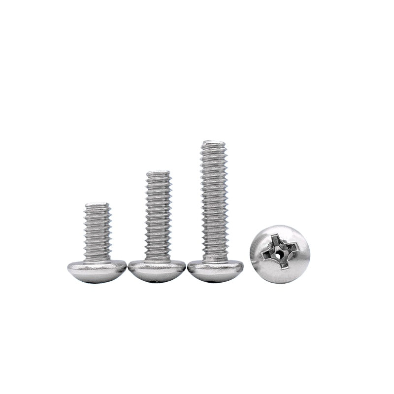 304/316 Stainless Steel Screw M2-M10 Phillips Pan Head Hollow Through-Hole Vacuum Exhaust Fastener