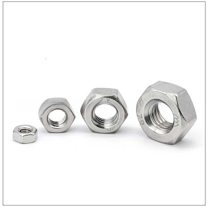 M5/M6/M8/M10 304 stainless steel anti-tooth nut hexagon anti-tooth nut outer hexagon screw cap for Furniture & Hardware Installation