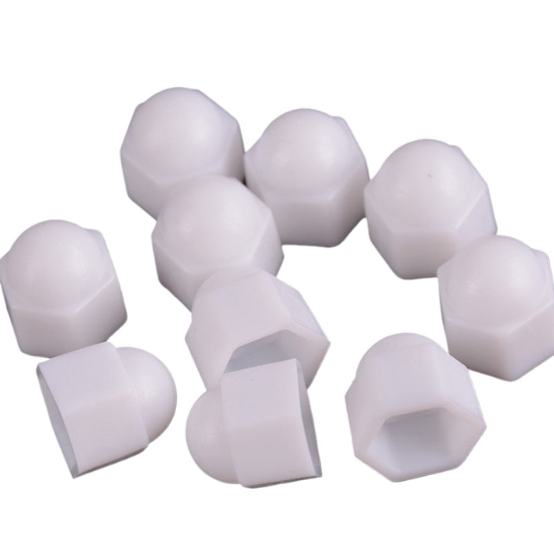 M4/M5/M6/M8/M12 Plastic Cover Nut Nylon Integrated Cover Nut Plastic Ball Nut for Home & Industrial Equipment