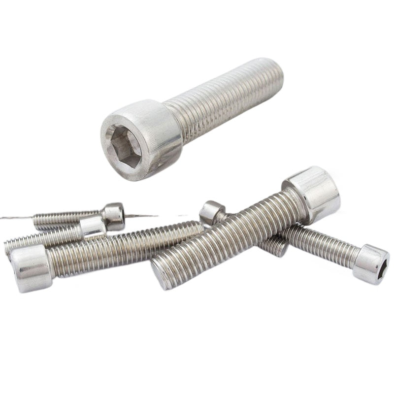 M3 M4 M5 M8 201 Stainless Steel Half Thread & Full Thread Hex Socket Button Head Screws for Machinery & Hardware