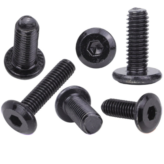 M2/M3/M4/M5/M6/M8 304 black zinc chamfered hexagon screws furniture bolts beveled screws for Furniture Fasteners