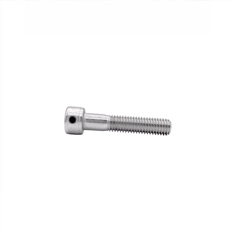 DIN912 304/316 Stainless Steel Hex Socket Screw | Half Thread Lead Seal Anti-Drop with Safety Hole Fastener