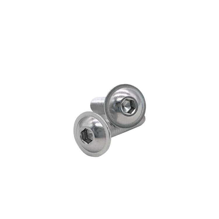 ISO7380.2  M2-M10 Hex Socket Screw 304/316 Stainless Steel Pan Head Flanged Padded Screw