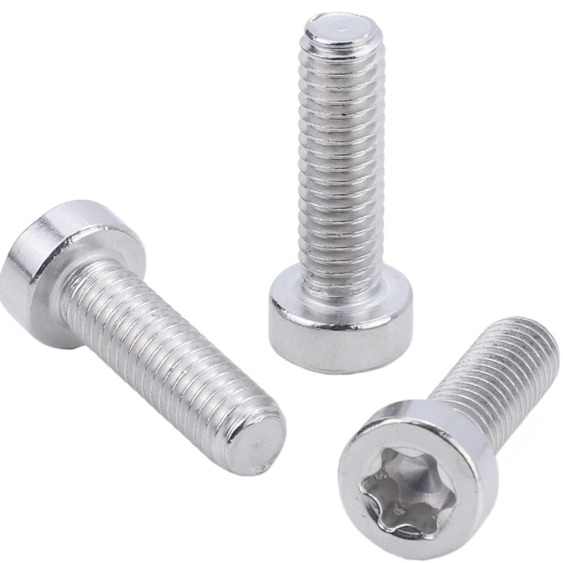 M3/M5/M6 304 stainless steel plum blossom head hexagonal screw short cup thin head cylindrical head plum blossom bolt for Machinery & Furniture