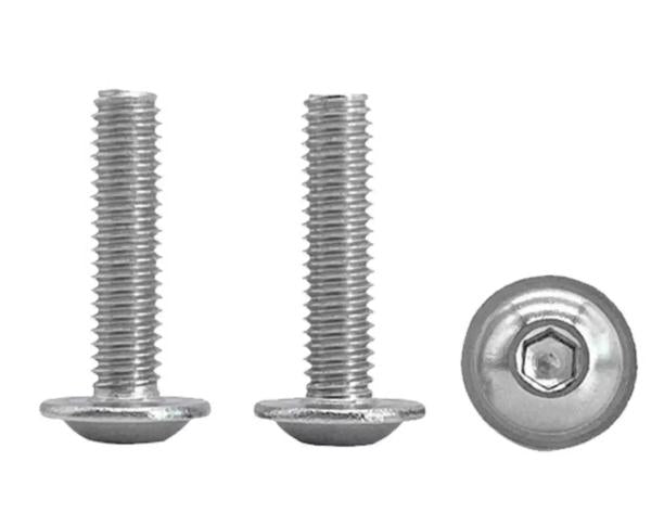 M2-M10 304 Stainless Steel Torx Button Head Flange Screws (ISO 7380-2)