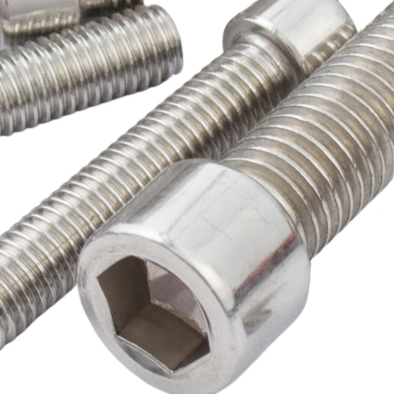M2 M4 304 Stainless Steel Smooth Cylindrical Head Hex Socket Screws Allen Head Cap Screws for Machinery and Furniture Assembly