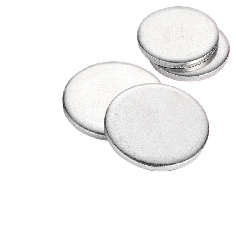 φ 60-φ 80 304 stainless steel disc non-porous metal flat gasket solid gasket plug circular gasket iron plate for Equipment Sealing & Pipe Plugging
