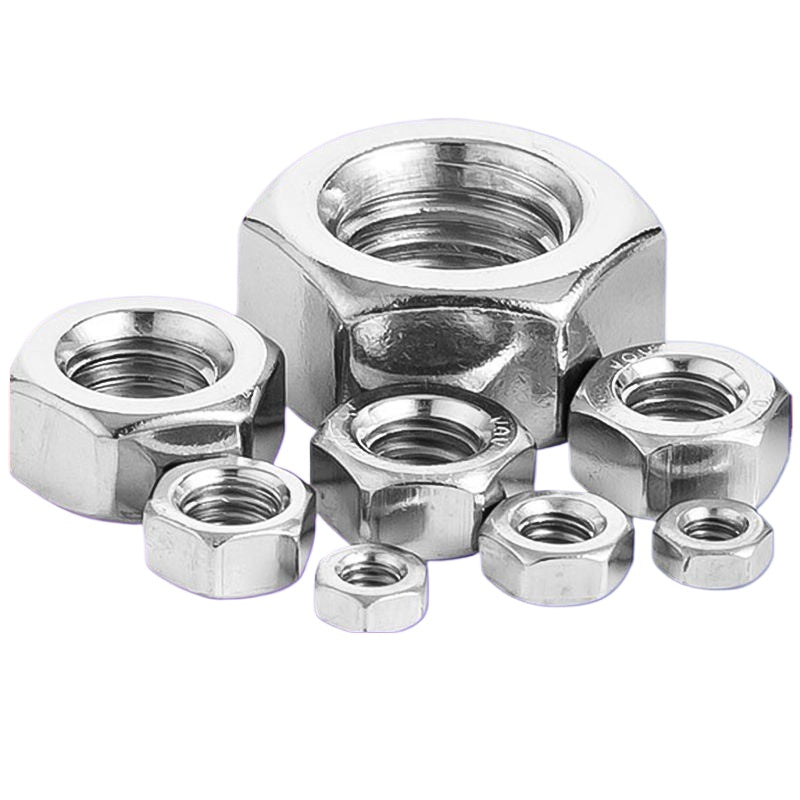 M4/M6/M8/M5/M12 304 stainless steel fine tooth nut nut outer hexagon screw nut fine tooth nut cap for Furniture & Industrial Use