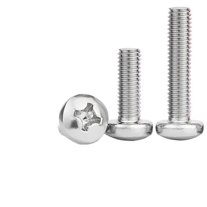 M1M2M3M4M5M6 Carbon steel galvanized cross groove round head screw pan head bolt screw tooth small screw for Household & Electronic Repair