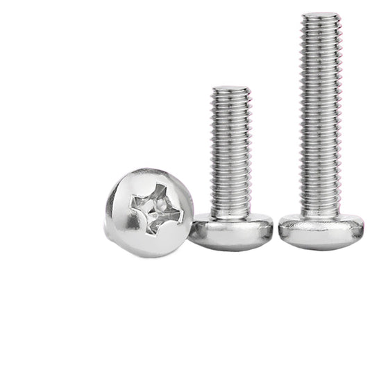M1M2M3M4M5M6 Carbon steel galvanized cross groove round head screw pan head bolt screw tooth small screw for Household & Electronic Repair