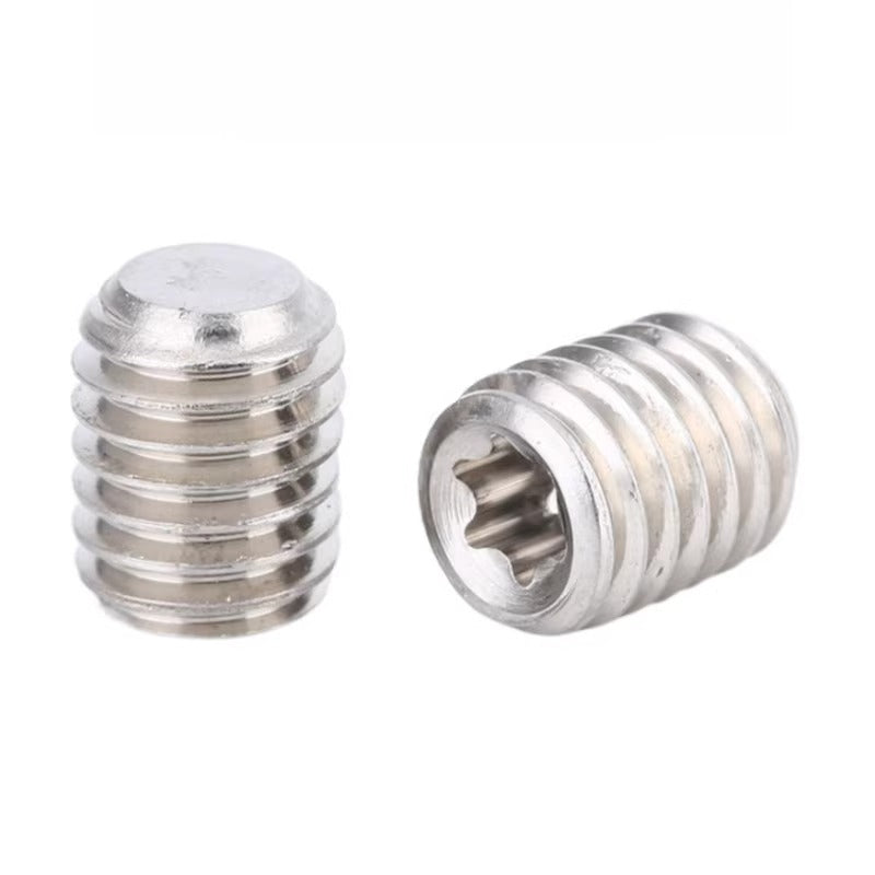 DIN34827 Torx Set Screw 304 Stainless Stain M3-M6 Flat/Concave End Grub Screw