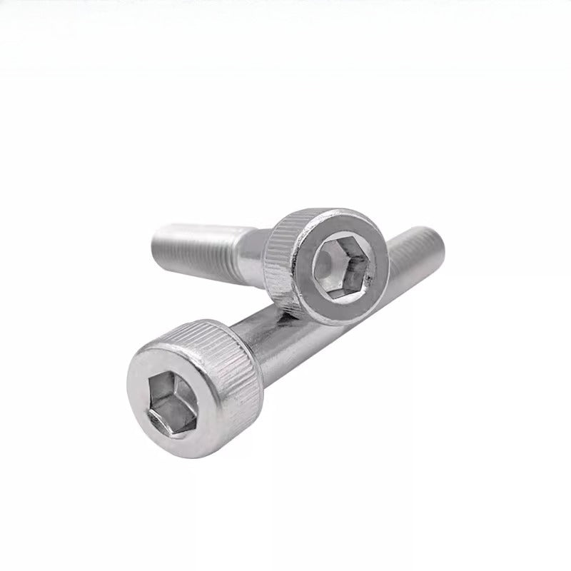 DIN912 316 Stainless Steel Bolt  M5-M20*30-150 Hex Socket Cylindrical/Cup Head Extended Half Thread Screw
