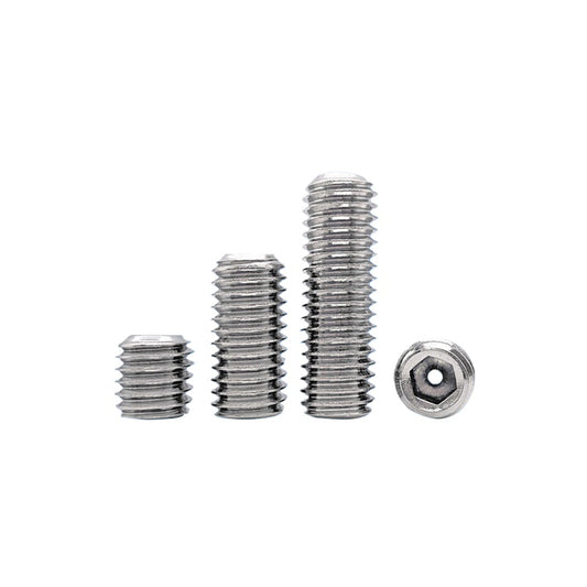 304 Stainless Steel UNC/UNF Screw | US Imperial Hex Socket Vacuum Hollow Compact Headless Exhaust Thread Punching Machine Bolt