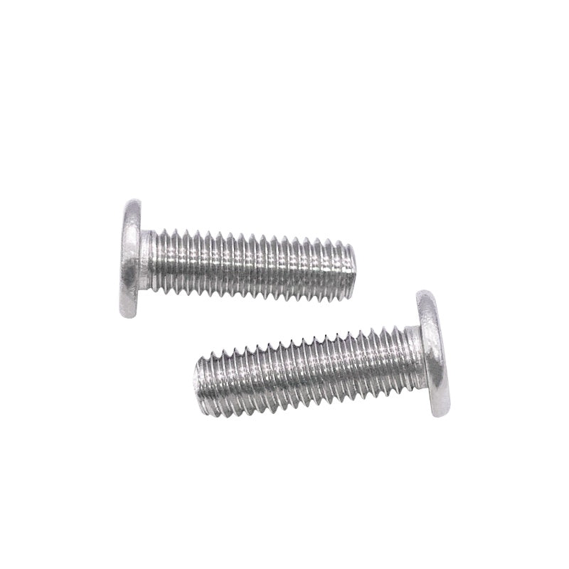 10.9 / 304 Stainless Steel Black Hex Screw CM Ultra-Thin Large Flat Head Low Profile C-Head Flat Shank M1.6-M12