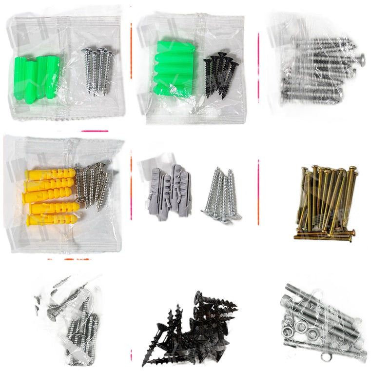 Customizable Screw Bag with Expansion Tube – Optional Specifications, On-Demand Accessory Combination for Home Renovation & DIY