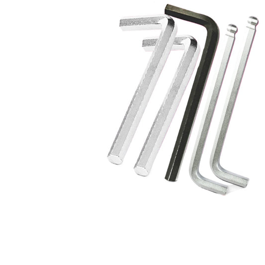 L-Shaped Ball Head Hex Key 2mm Flat Head Single Hex Wrench for DIY Repair Hardware Assembly