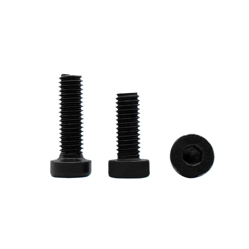 DIN7984 12.9 Grade  M5 to M16 Black Bolt | Hex Socket Cup Head Short Thin Head Screw