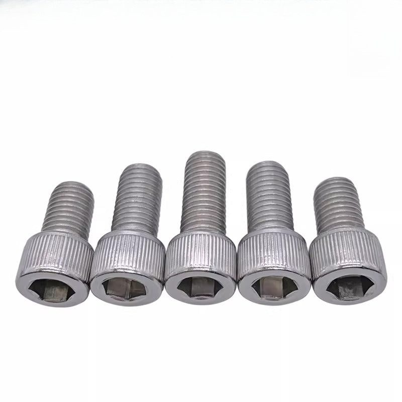 DIN912 M1.4 M2.5 M3.5-M6 304 Stainless Steel Screw Super Long Machine Screw Cup/Cylindrical Head Hexagon