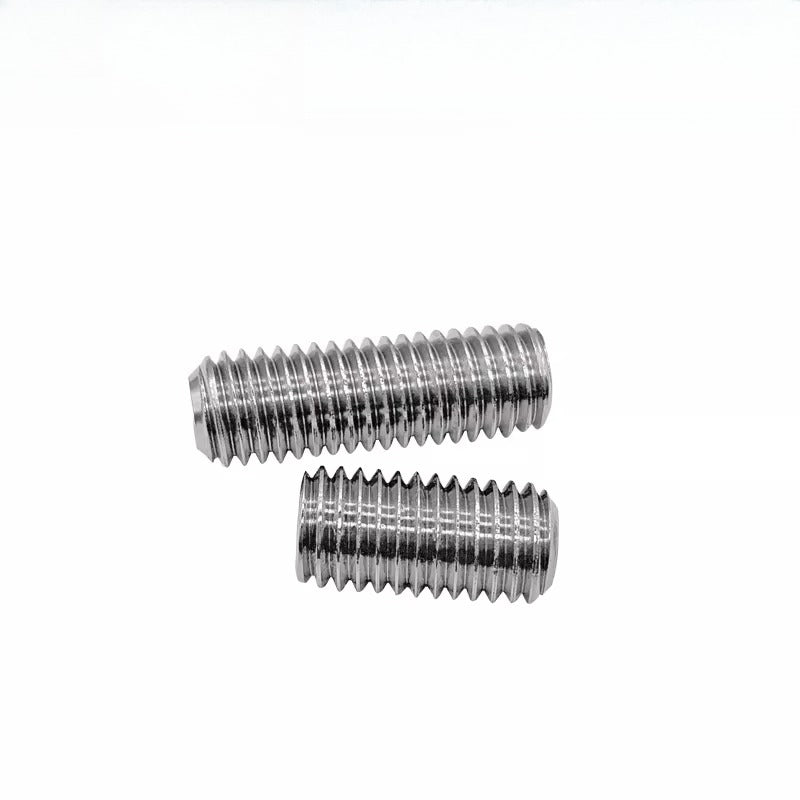 3/8-16 1/2-13 UNC Headless Set Screw 304 SS US Hex Recessed End Inch Fastener