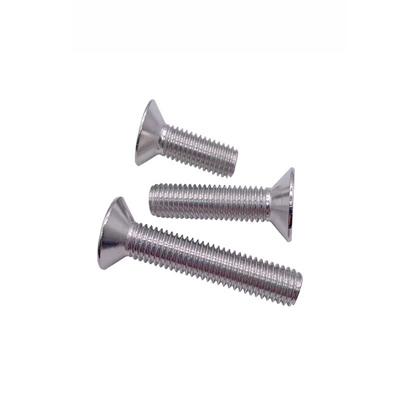 DIN7991 304 Stainless Steel M1.6 to M8 Screw Non-Standard Small Thin Countersunk Head Hex Machine Screw