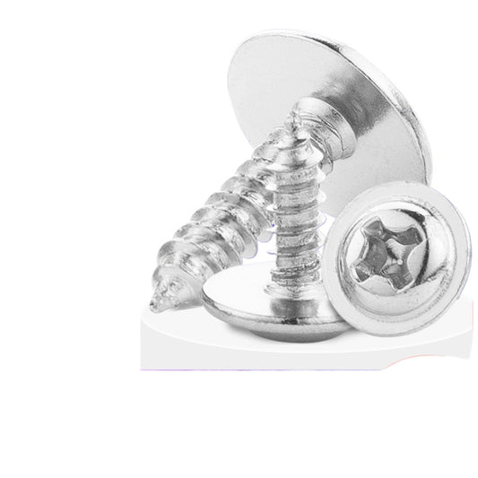 M1.4/M2/M3/M5 Carbon steel galvanized cross pan head with pad self-tapping screws round head with meson screws  for Home Decoration & Panel Installation