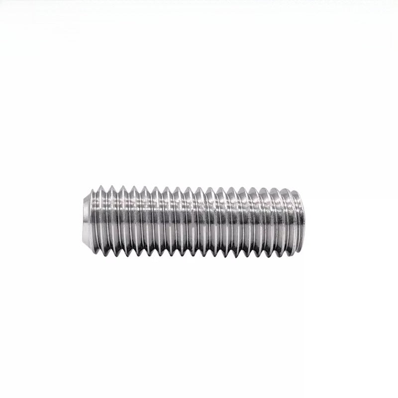 DIN916 M3-M10  316 Stainless Steel Concave End Set Screw Hex Socket Headless Fastener