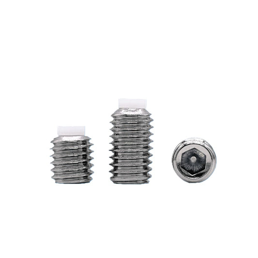POM/Nylon Rubber Head Plunger 304 Stainless Steel Buffer Stop Screw M2-M10