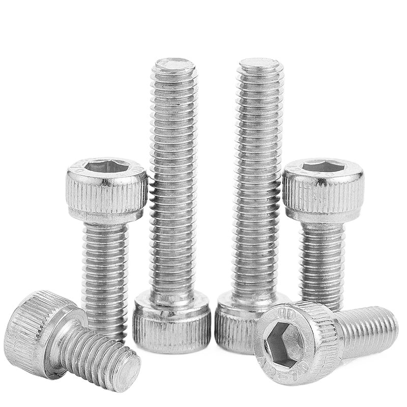 M1.4/M1.6/M2/M2.5 304 Stainless Steel Cup Head Hex Socket Small Screws for Electronics & Precision Equipment